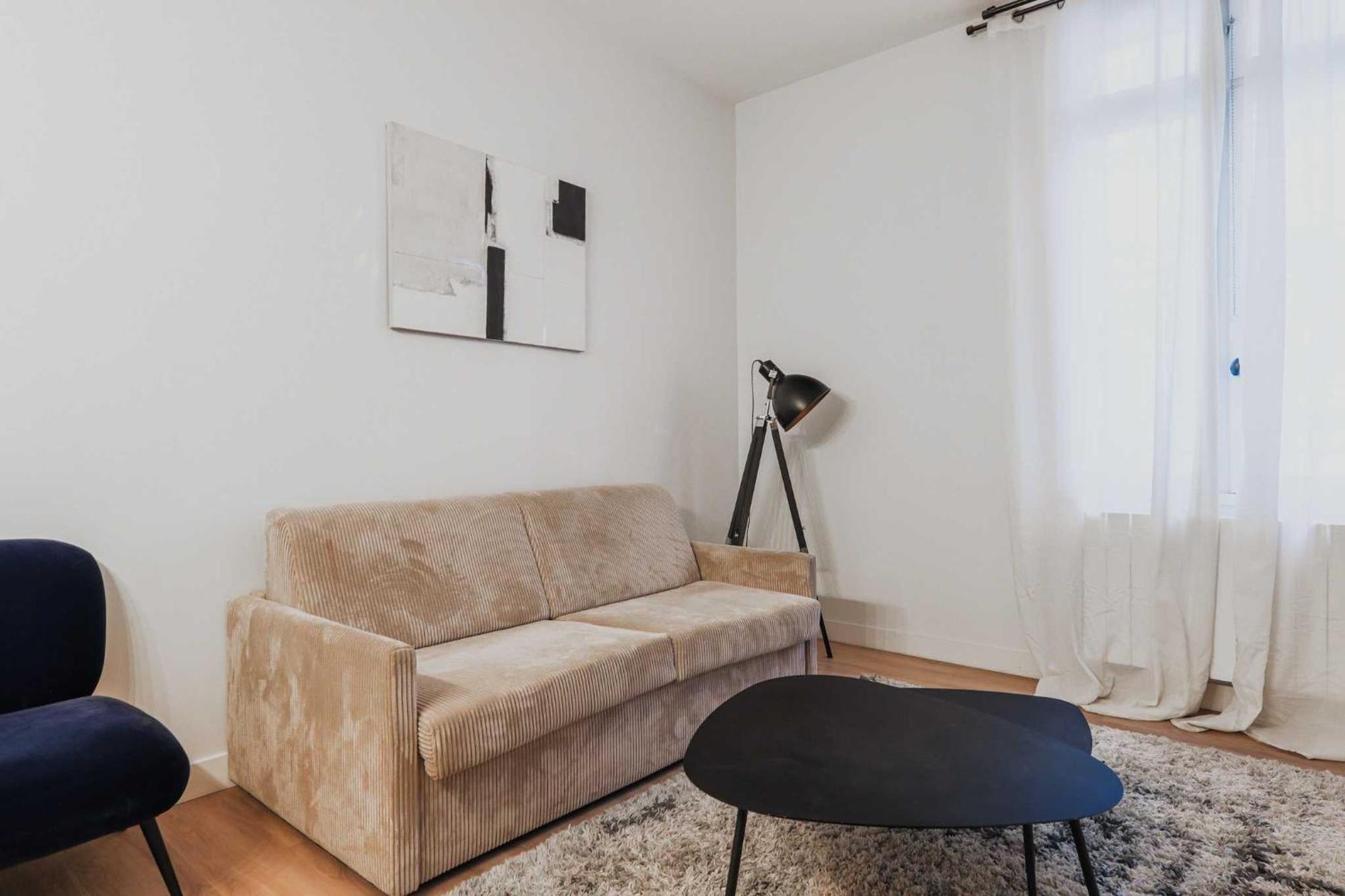 Modern Apartment 1Br- 4P Le Marais Quarter Париж Екстериор снимка