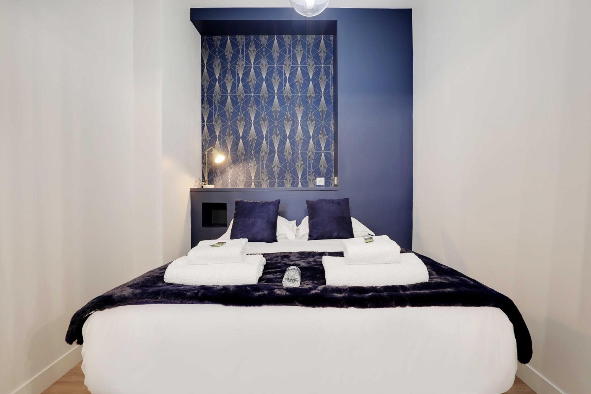 Modern Apartment 1Br- 4P Le Marais Quarter Париж Екстериор снимка